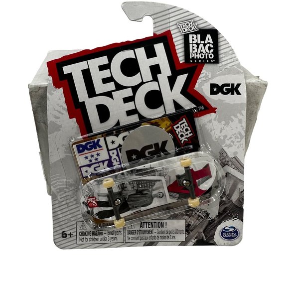 Tech Deck BLA BAC PHOTO Ultra Rare DGK Skateboard Fingerboard New - Picture 1 of 10